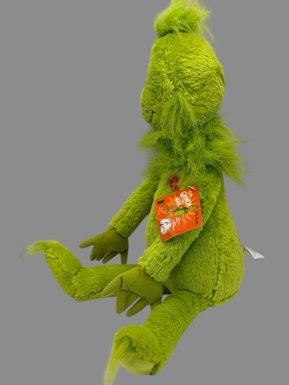 Dr. Seuss Kohl's Cares Grinch Plush 22" Stuffed Toy w/ Tags Christmas NWT - Picture 4 of 9